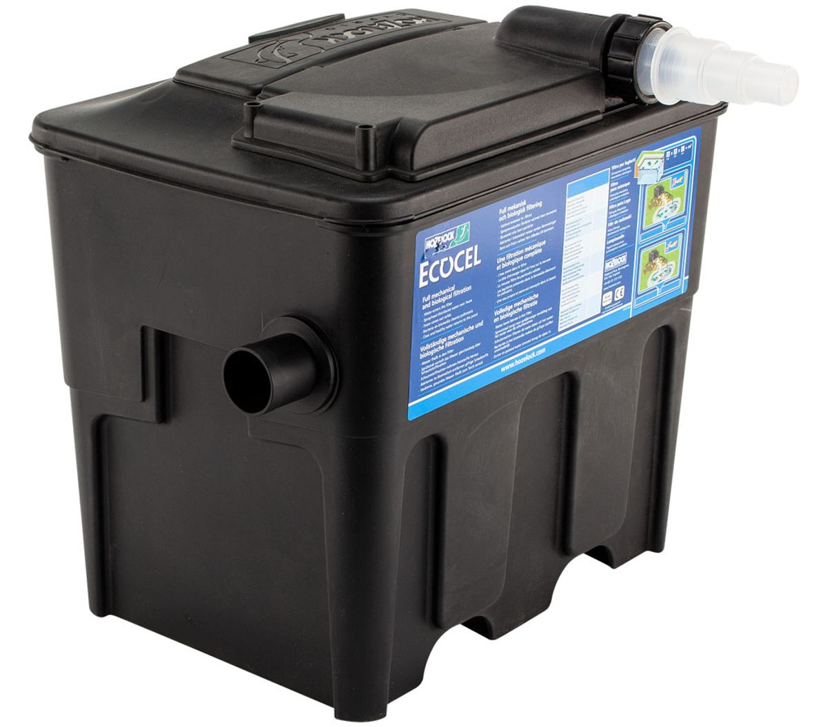 Hozelock Ecocel 10000 doorstroomfilter