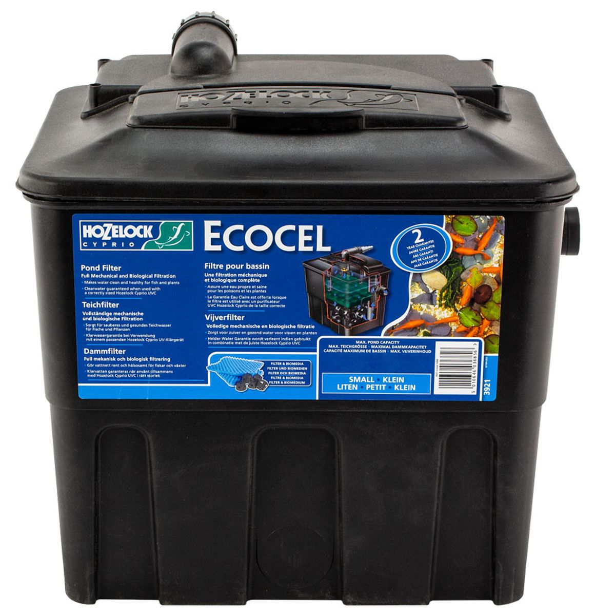 Hozelock Ecocel 10000 doorstroomfilter