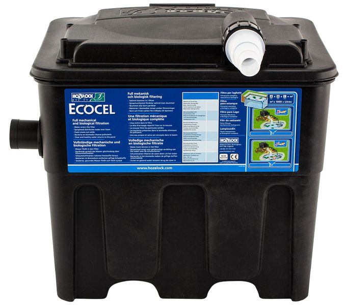 Hozelock Ecocel 10000 doorstroomfilter