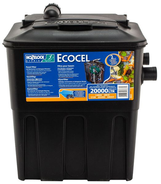 Hozelock Ecocel 20000 doorstroomfilter