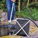 Hozelock Pond Vac vuilwaterfilter in gebruik