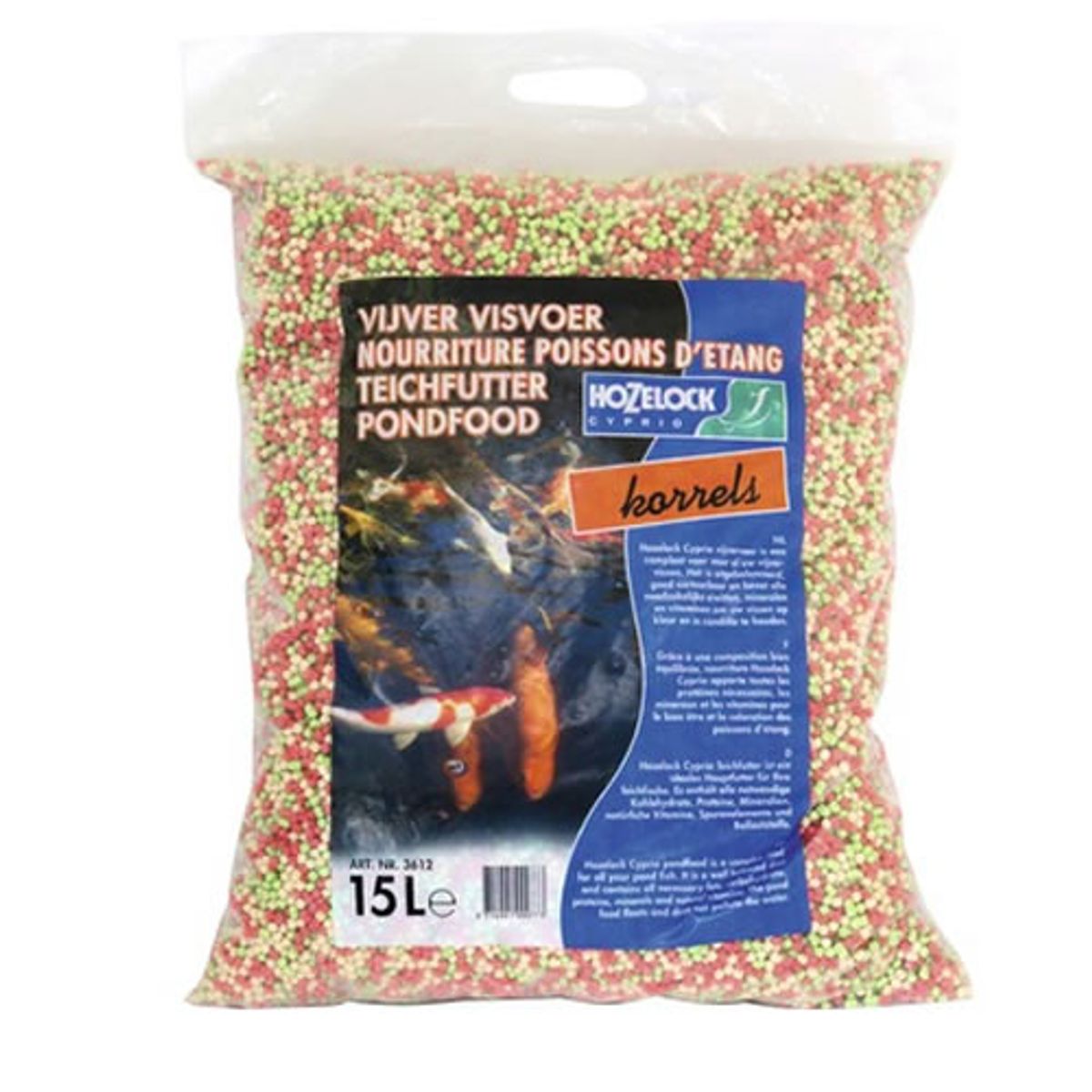 Hozelock vijverkorrels - 1,65 kg 