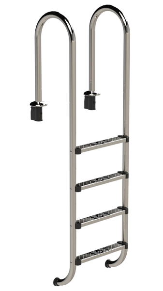 IDEAL Muro RVS zwembadtrap 4 treden - AISI 316