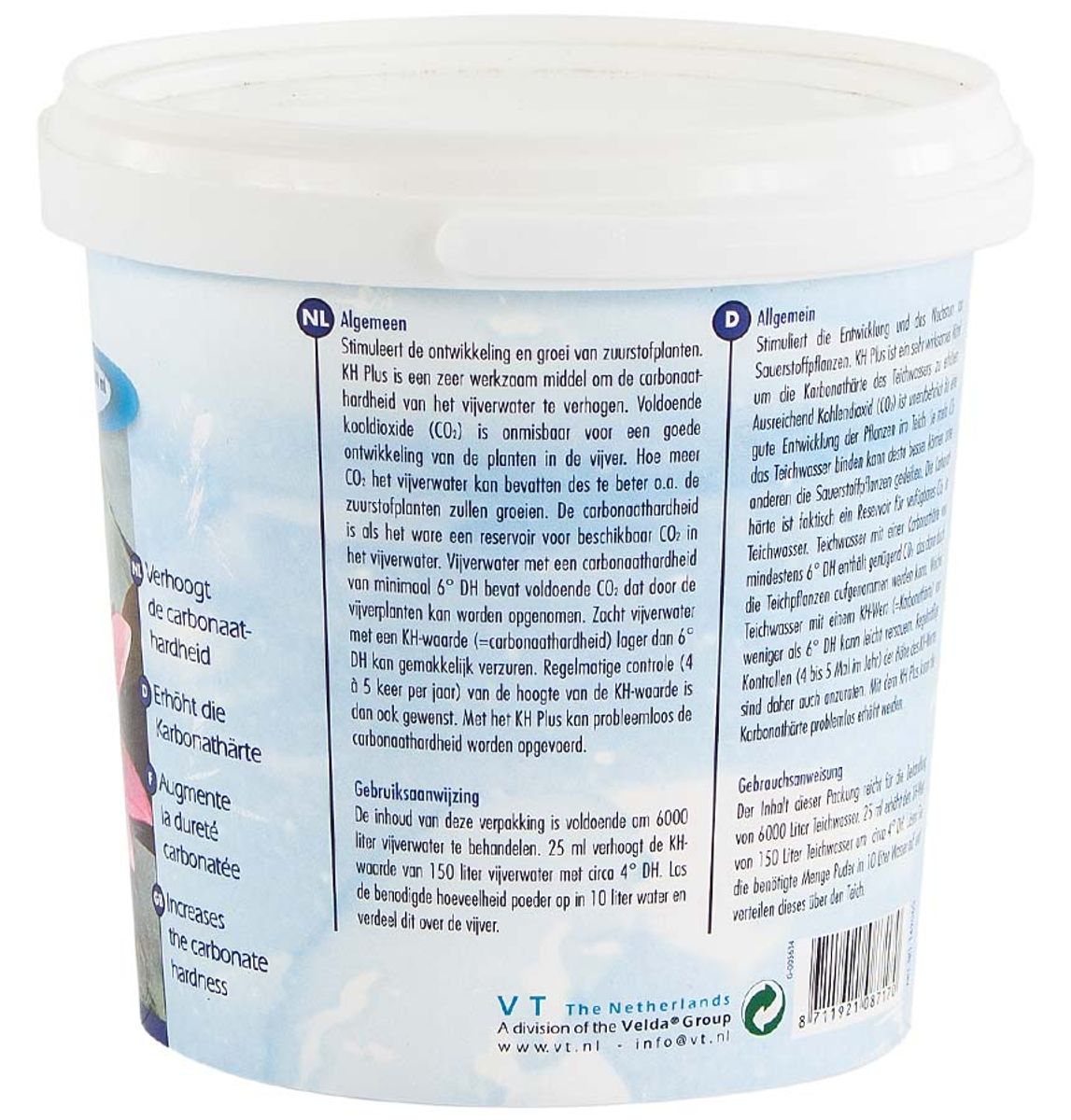 Velda VT KH Plus - 2500 ml