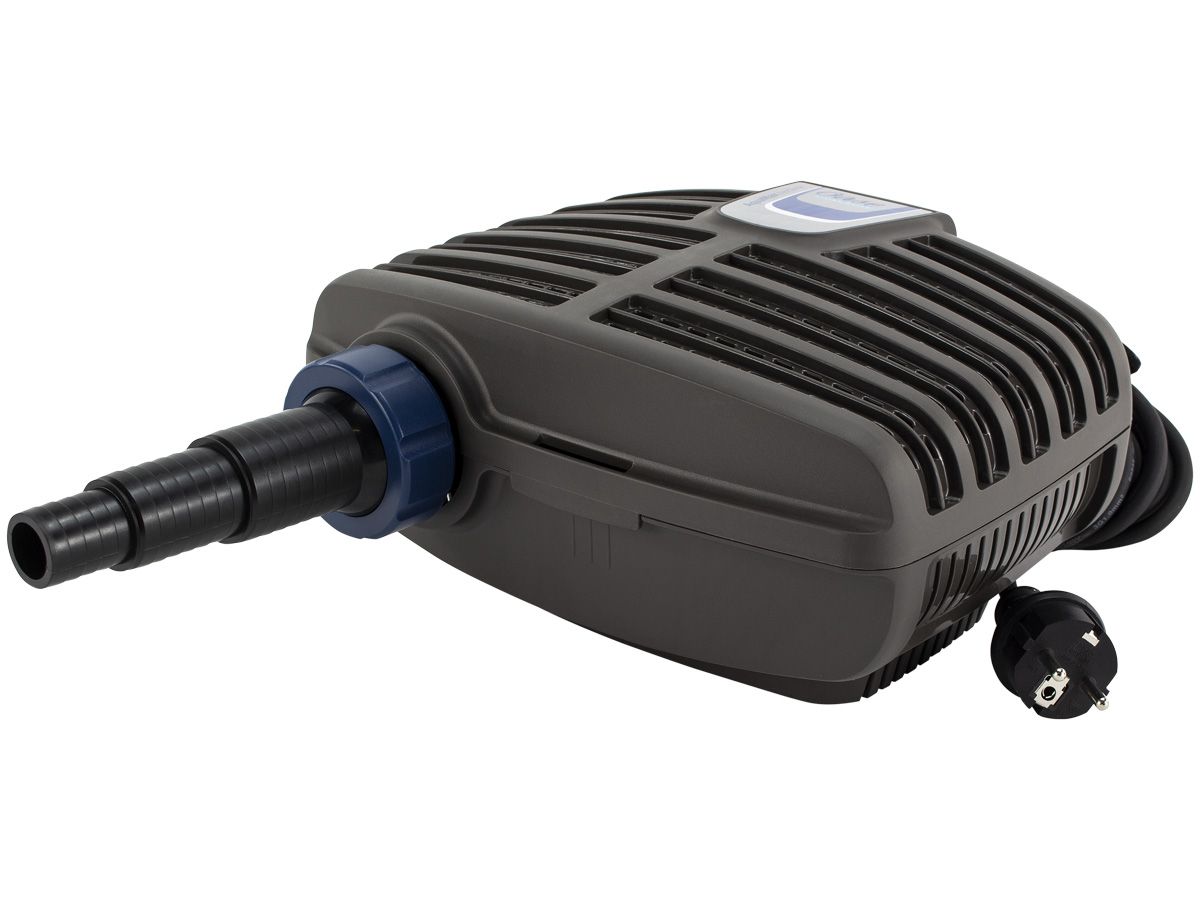 Oase Aquamax Eco Classic 5500 vijverpomp zijaanzicht.