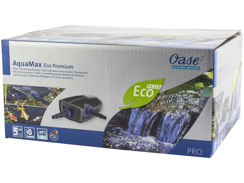 Oase Aquamax Eco Premium 12000 vijverpomp doos.