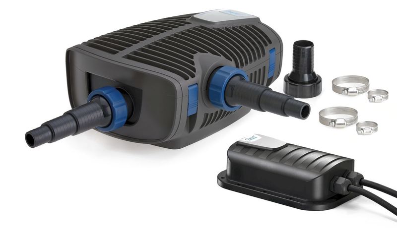 Oase Aquamax Premium 6000 LV vijverpomp (12 Volt) set