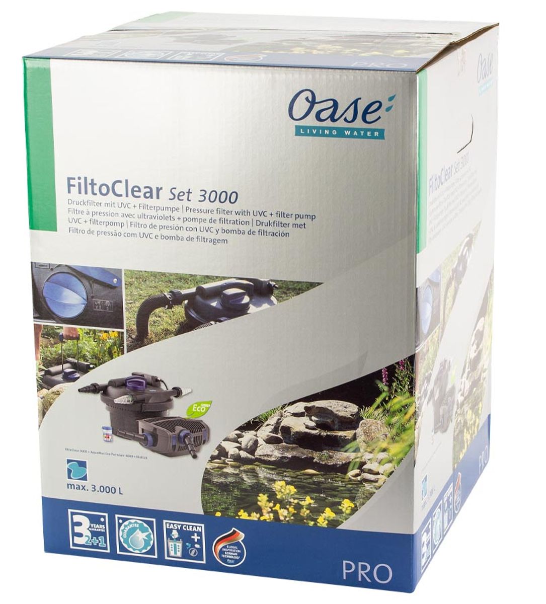 Oase FiltoClear 3000 drukfilterset 