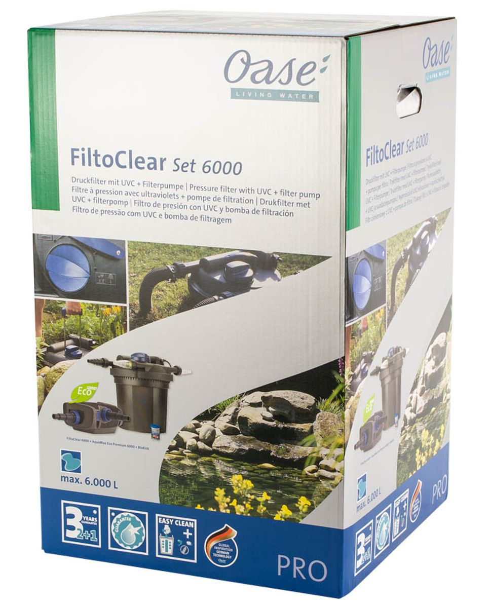 Oase FiltoClear 6000 drukfilterset 