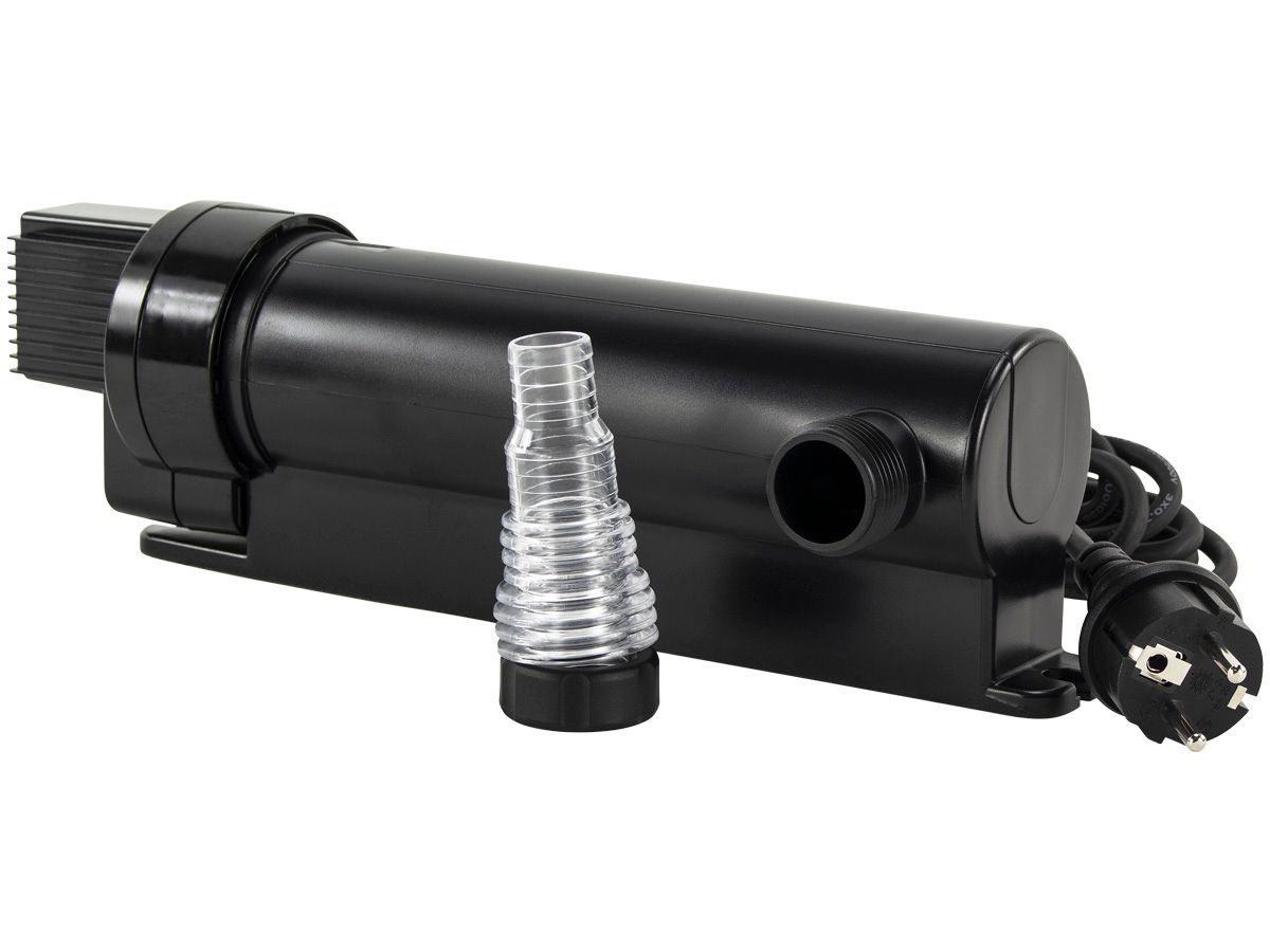Oase Vitronic 11 watt UVC aansluiting.