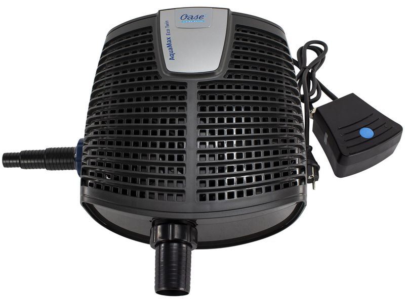 Oase AquaMax Eco Twin 20000 vijverpomp bovenaanzicht.