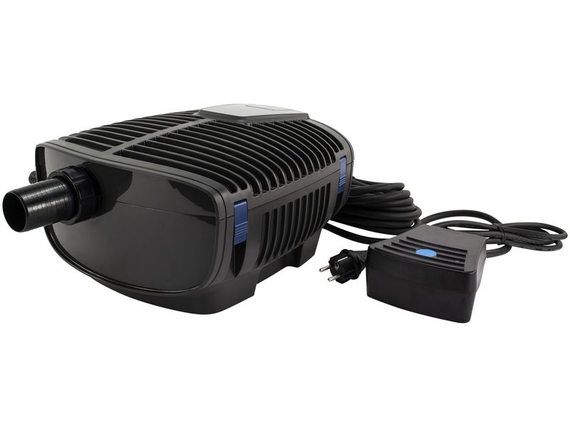 Oase AquaMax Eco Twin 20000 vijverpomp zijaanzicht.