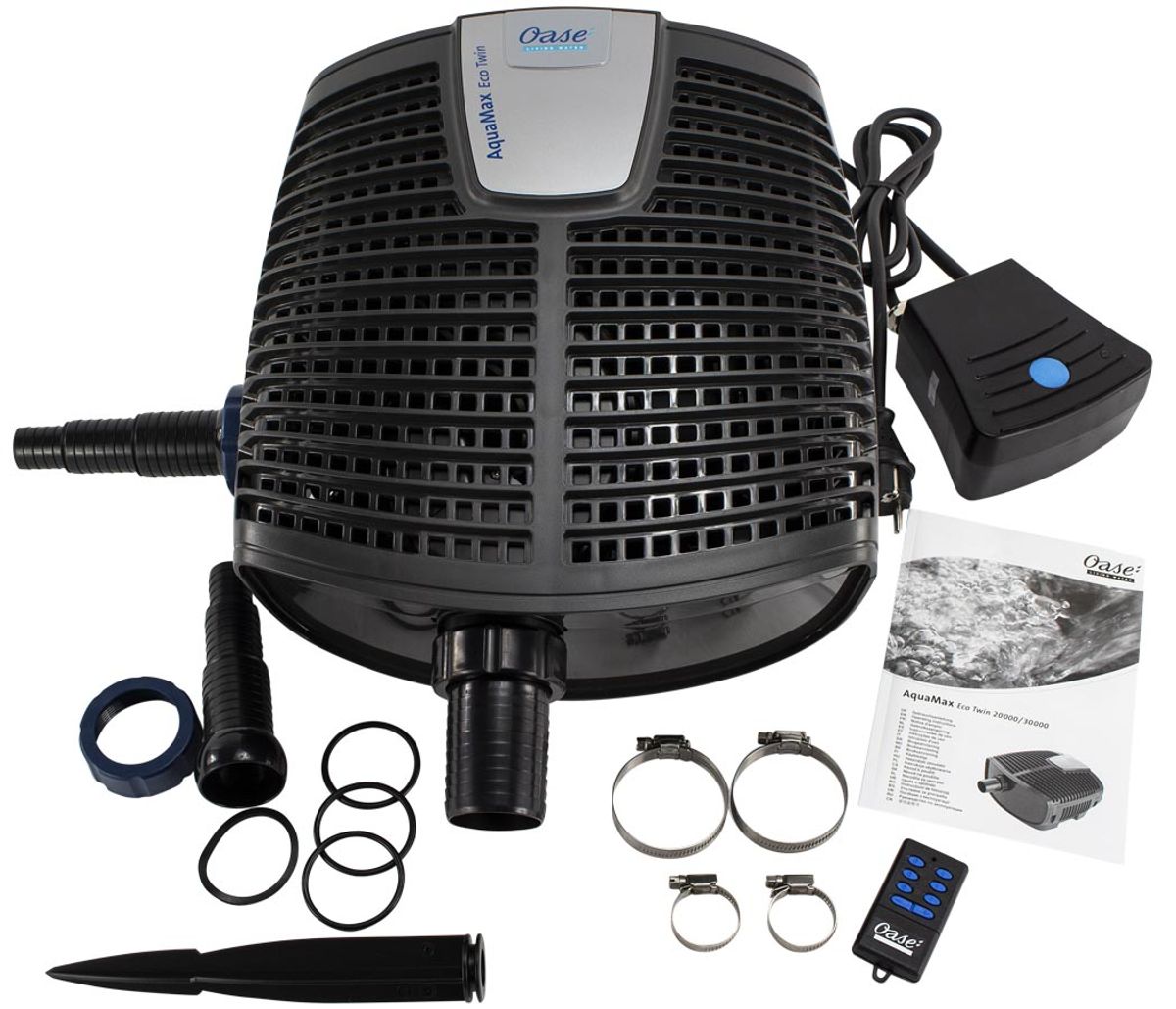 Oase AquaMax Eco Twin 30000 vijverpomp onderdelen.