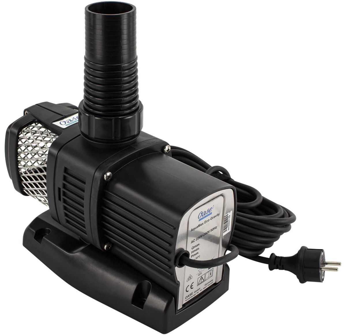 Oase AquaMax Eco Gravity 15000 vijverpomp bovenaanzicht.