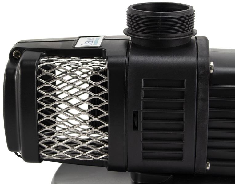 Oase AquaMax Eco Gravity 15000 vijverpomp detail aansluiting.