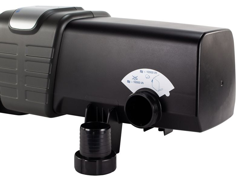 Oase Bitron Eco 120 watt UVC aansluiting.