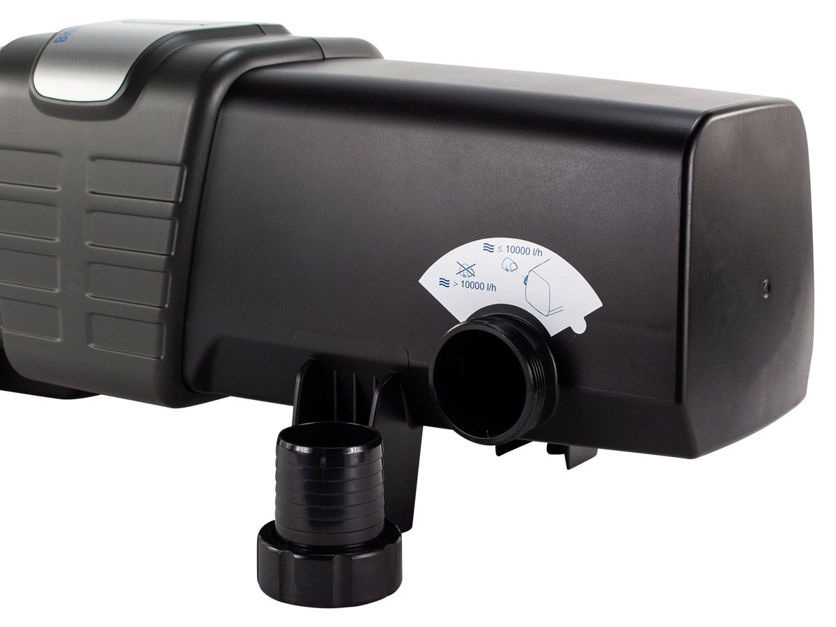 Oase Bitron Eco 180 watt UVC aansluiting.