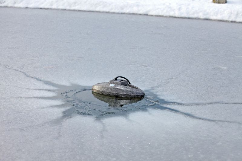 Oase IceFree Therme 200 vijververwarmer in vijver