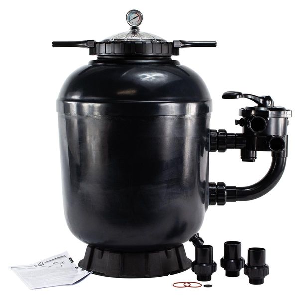 Mega 650 polyester zandfilter side mount 16,5m³