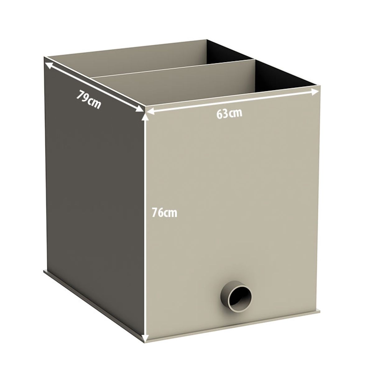 Aquaforte Bio Kamer (incl. filtermateriaal)