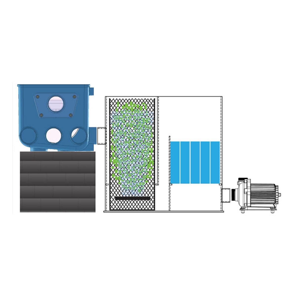 Aquaforte Bio Kamer (leeg)