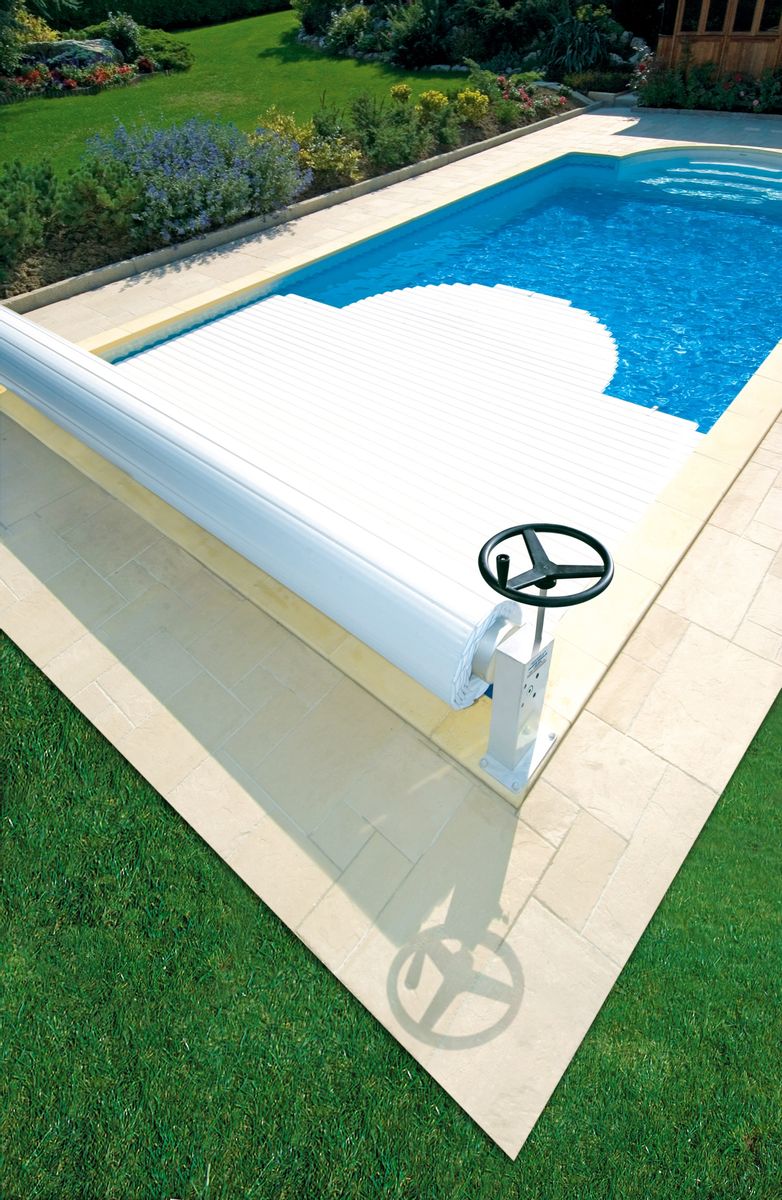 Manu handmatig oprolsysteem - tot 3 meter - Wit - sfeer1