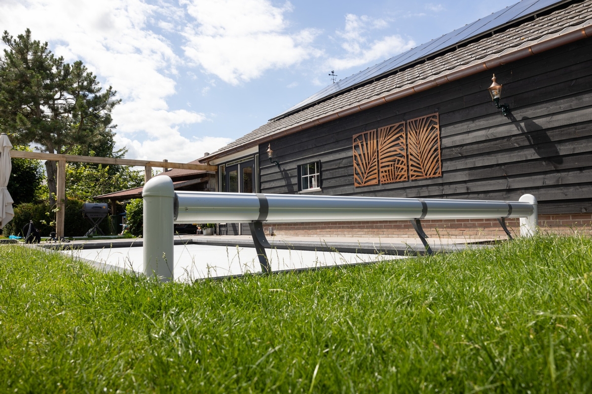 Open Classic automatisch oprolsysteem - tot 4,5 meter - Wit