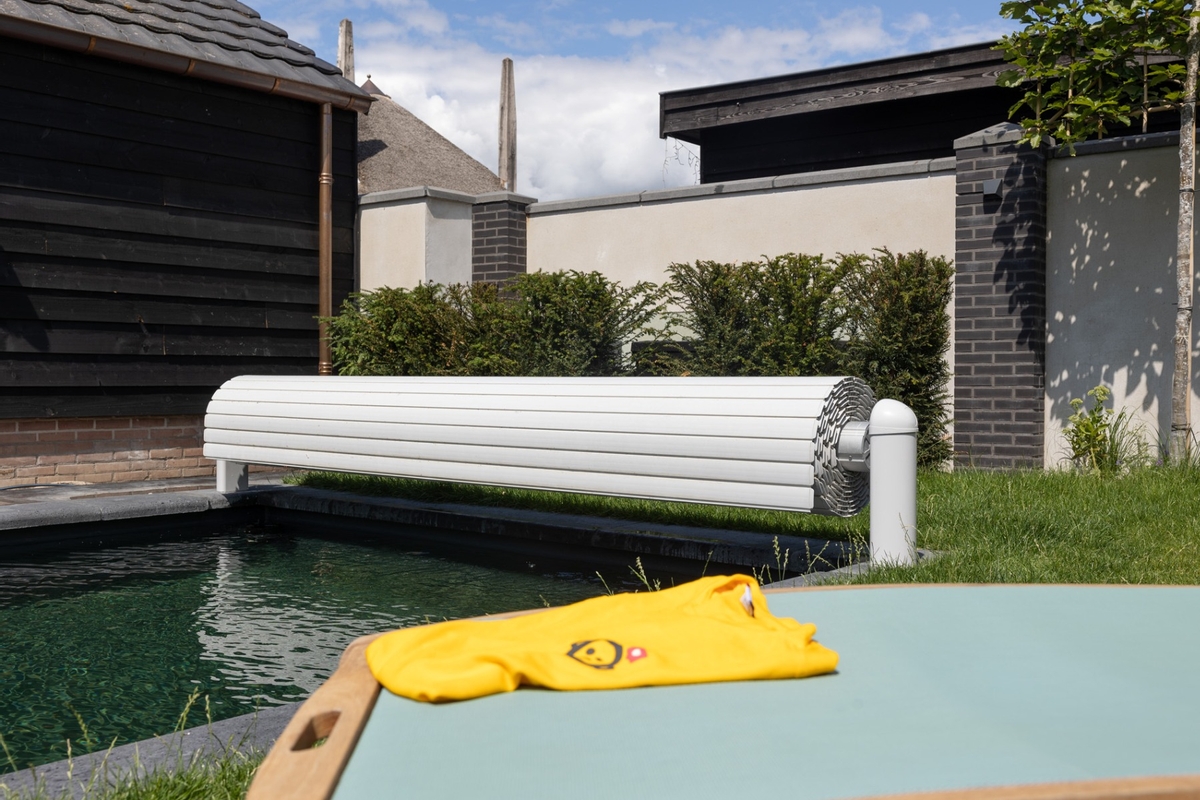 Open Classic automatisch oprolsysteem - tot 4,5 meter - Wit