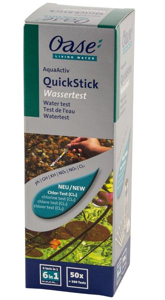 AquaActiv Quicksticks 6 in 1 Teststrips