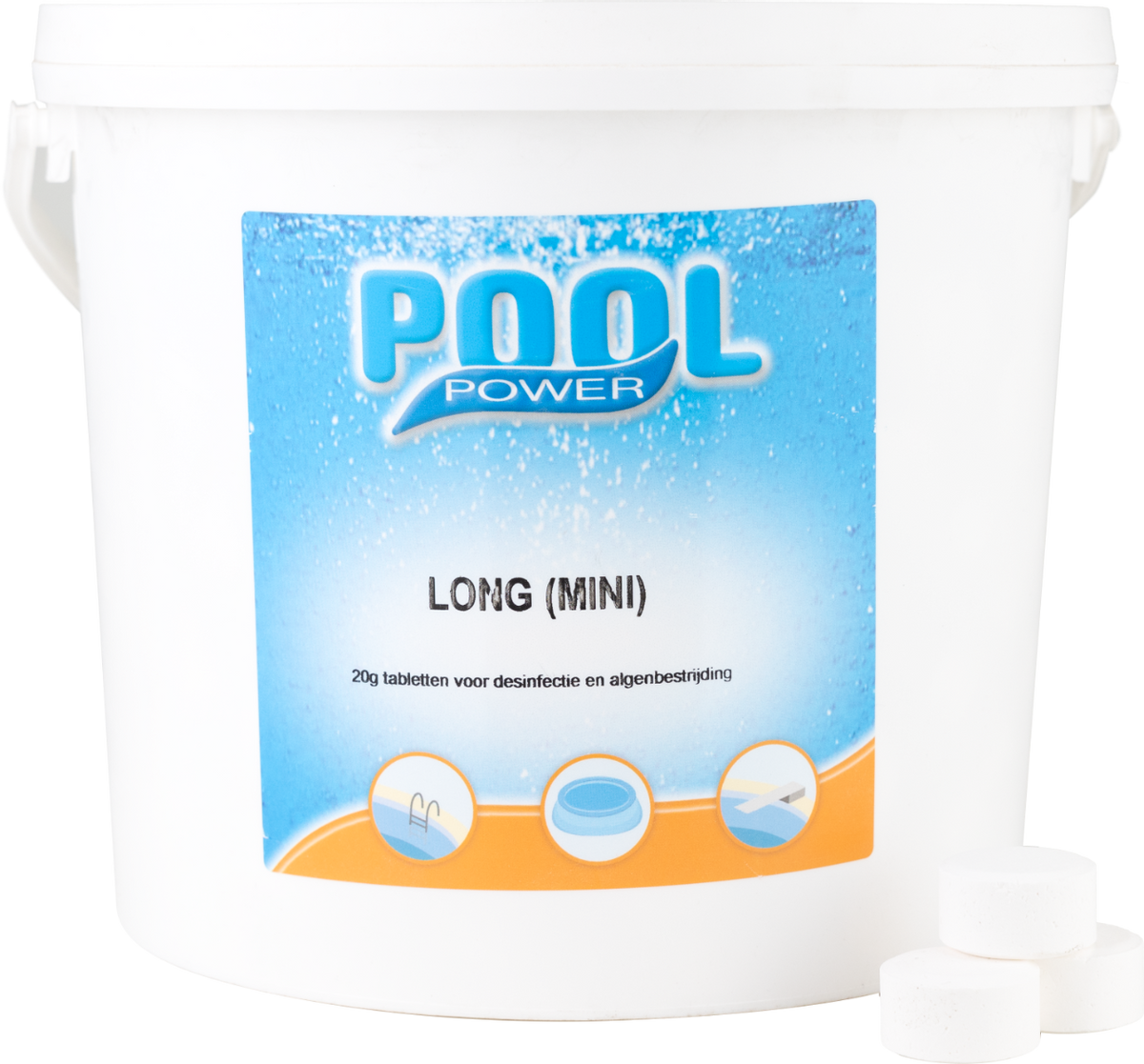 Pool Power chloortabletten 20 grams 5 kg
