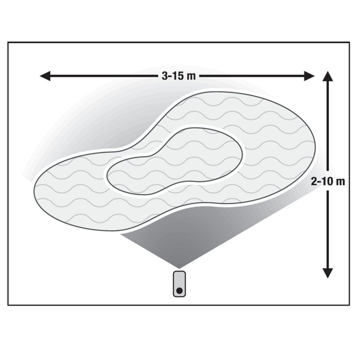 Aquaforte Garden Sniper reigerschrik