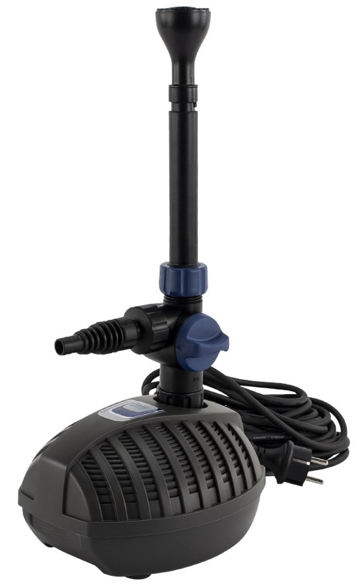 Oase Aquarius Fountain Set Eco 5500 zijaanzicht.