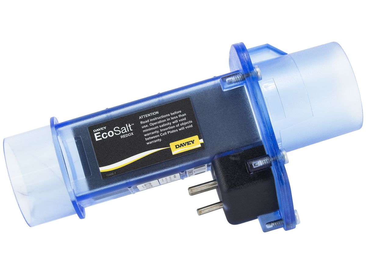 Davey EcoSalt Zoutelectrolyse met redox sensor (tot 60m3)