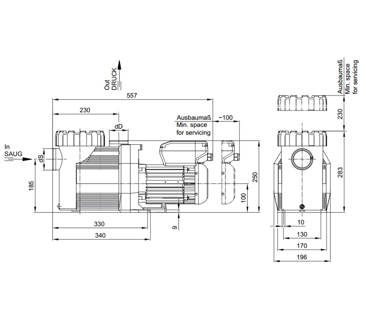 Speck Badu Prime Eco VS Variabele Zwembadpomp