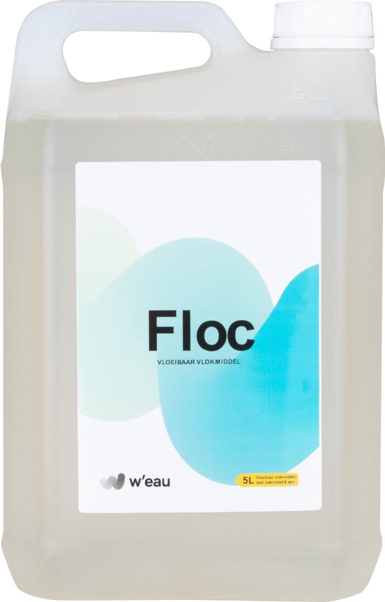 W'eau vloeibaar vlokmiddel - 5 liter
