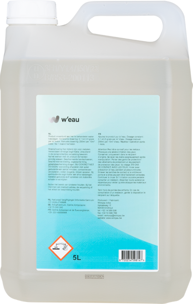 W'eau vloeibaar vlokmiddel - 5 liter

