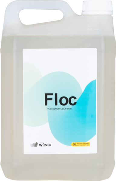 W'eau vloeibaar vlokmiddel - 5 liter
