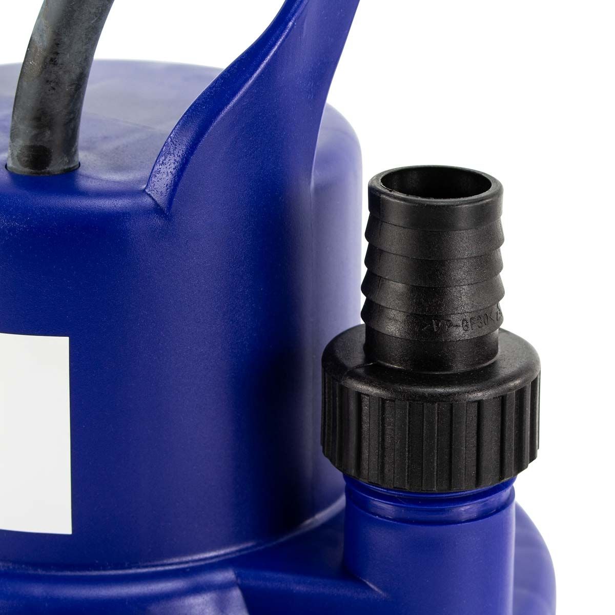 Kunststof vlakzuigende dompelpomp