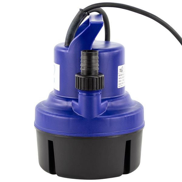 Kunststof vlakzuigende dompelpomp