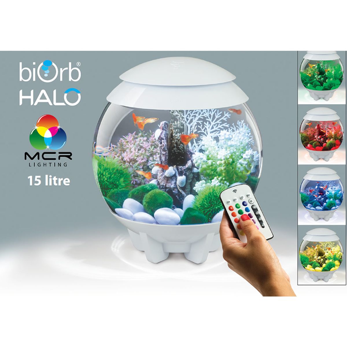 Decoratiepakket Biorb HALO 15 - Groen / Bruin