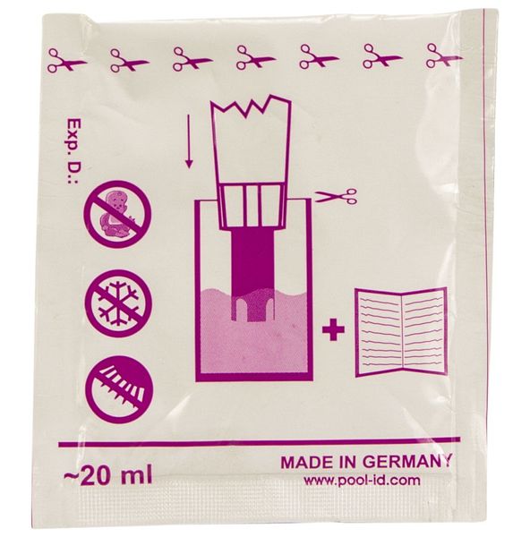 Kalibratievloeistof voor de Pool.i.d. electronische TDS zout tester