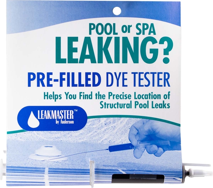 Leakmaster lekkage tester met kleurstof
verpakking