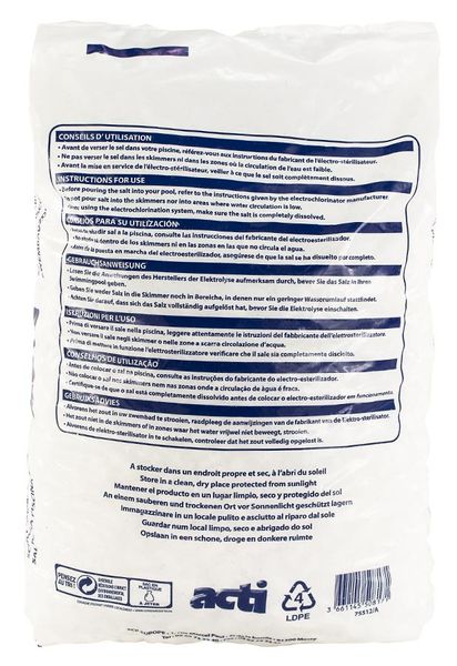 ActiSalt zwembadzout 25 KG