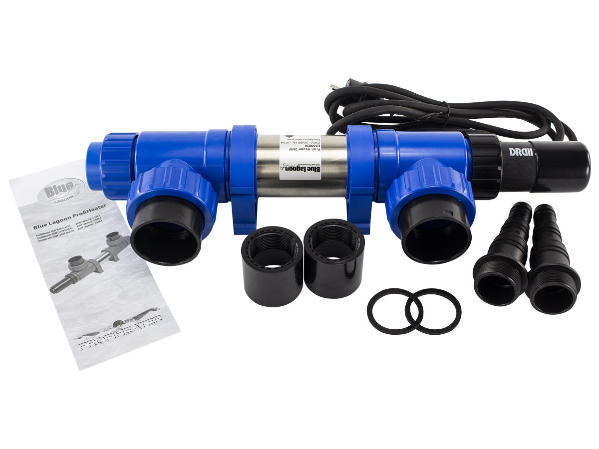 Blue Lagoon Profi Heater 3 kW elektrische verwarming