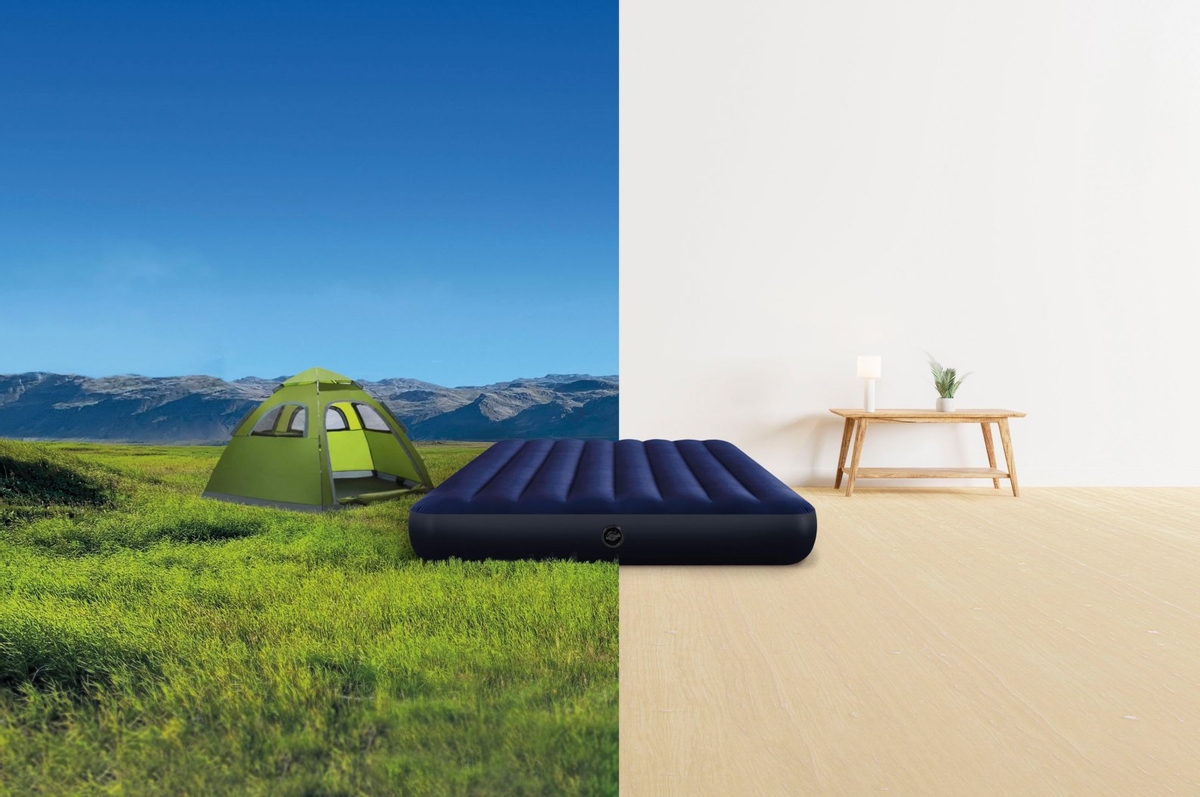 Intex Classic Downy luchtbed - 2-persoons (137 cm)