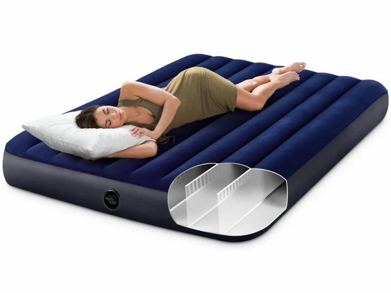 Intex Classic Downy luchtbed - Queensize (152 cm)