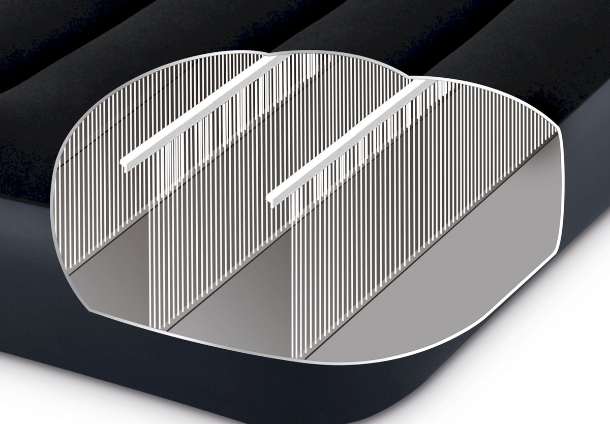 Intex Classic Luchtbed - Tweepersoons - Met Ingebouwde Elektrische Pomp