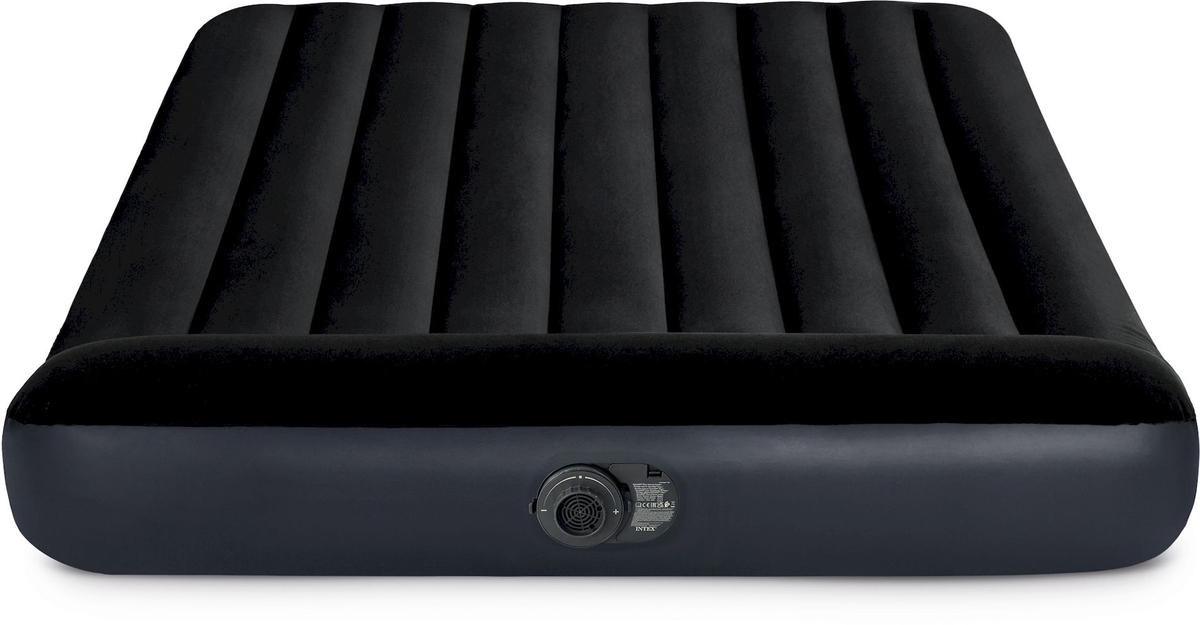 Intex Classic Luchtbed - Queensize - Met Ingebouwde Elektrische Pomp