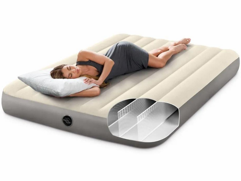 Intex Deluxe Laag luchtbed - 2-persoons (137 cm)