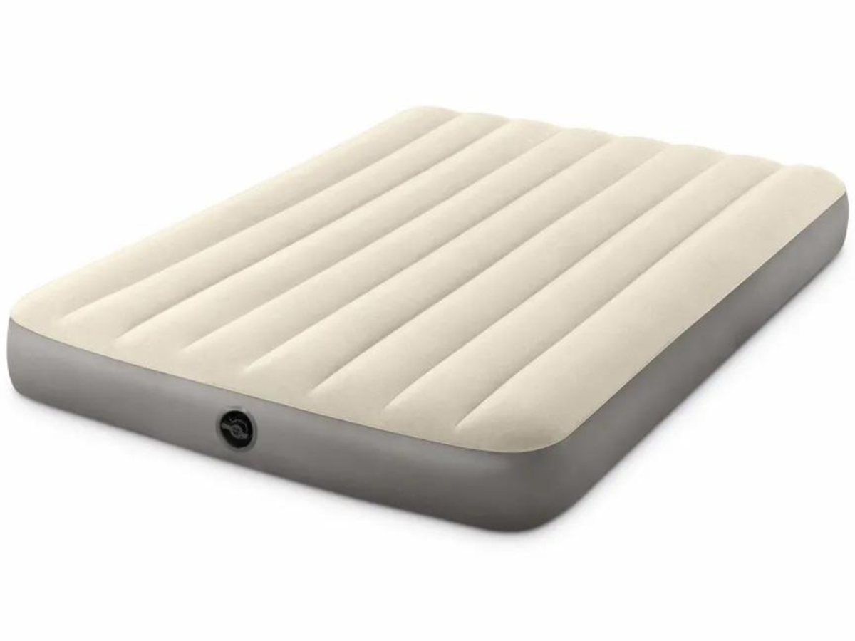 Intex Deluxe Laag luchtbed - Queensize (152 cm)